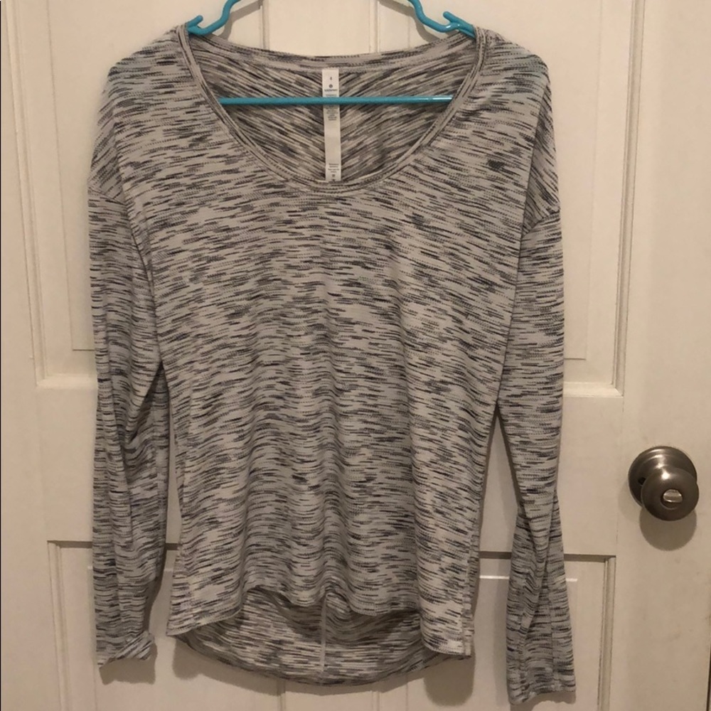lululemon grey long sleeve